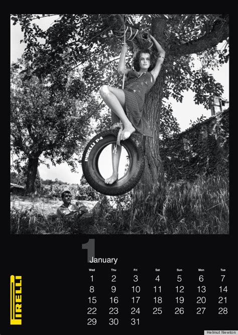 Naked supermodels in Pirelli Calendar by。